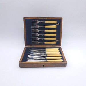 Knife & Fork Set by Frederick Asman